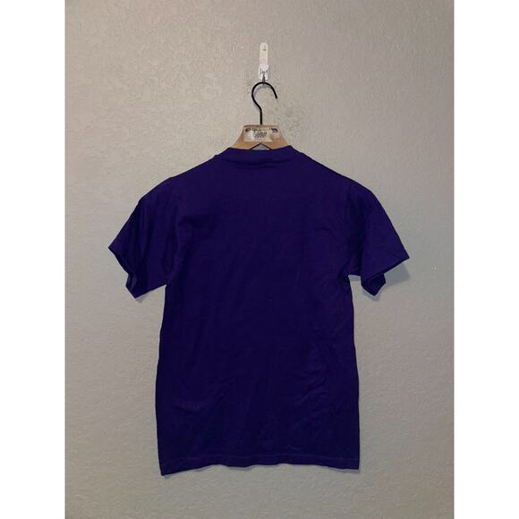 Vintage Nevada Virginia City Shirt Mountain Graphic Purple Tee VTG 90s Small - Picture 9 of 11